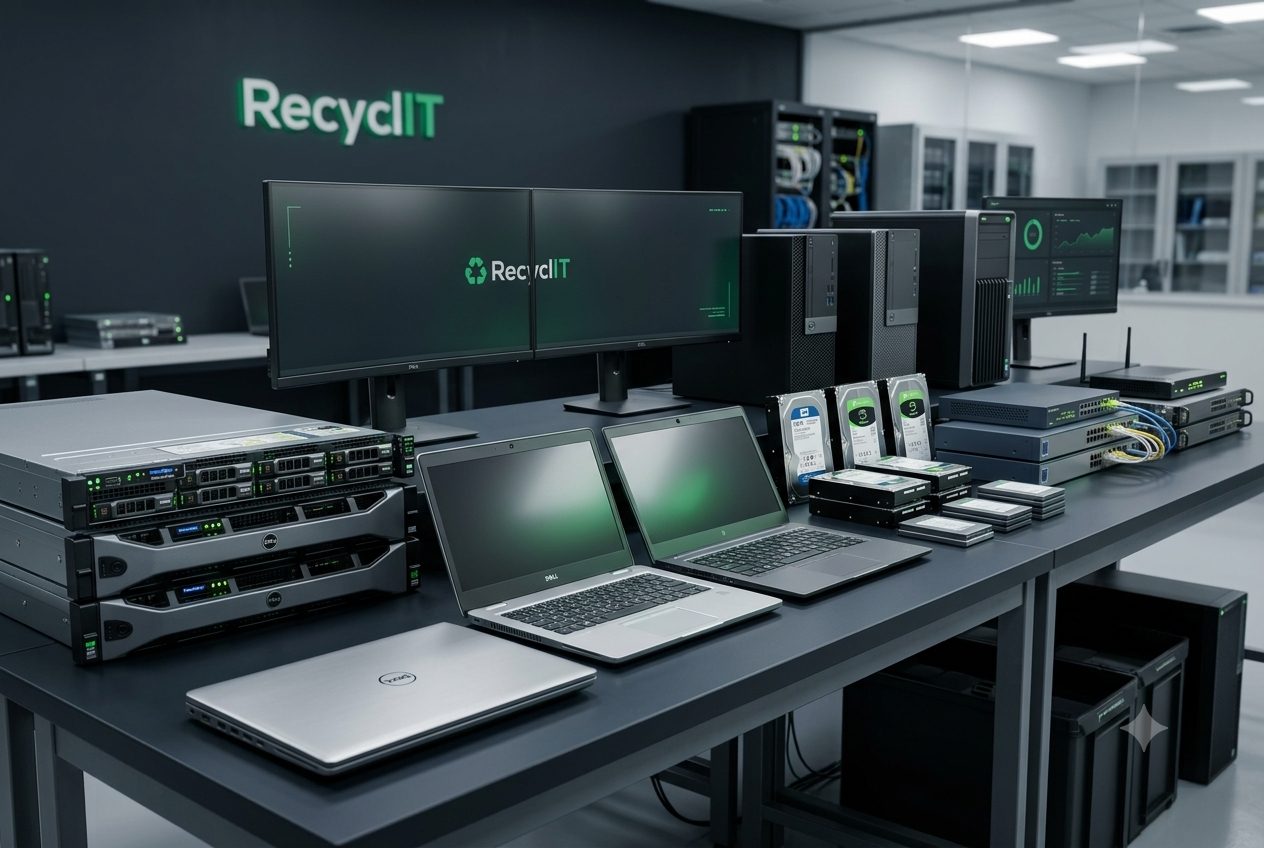 Variety of IT equipment accepted for recycling